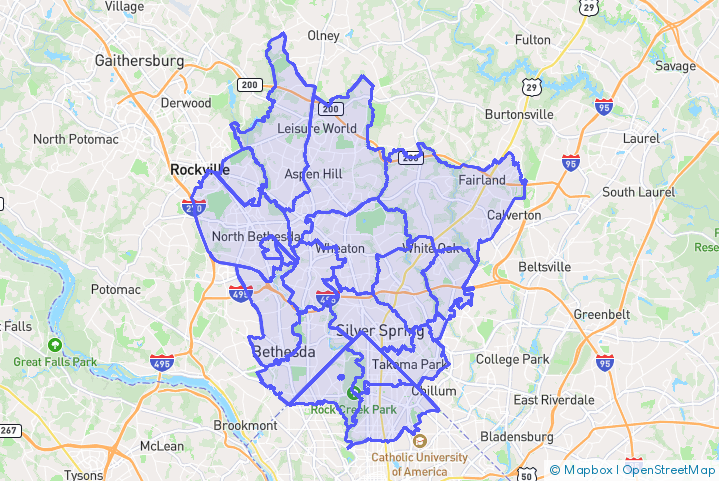 Service Area Map
