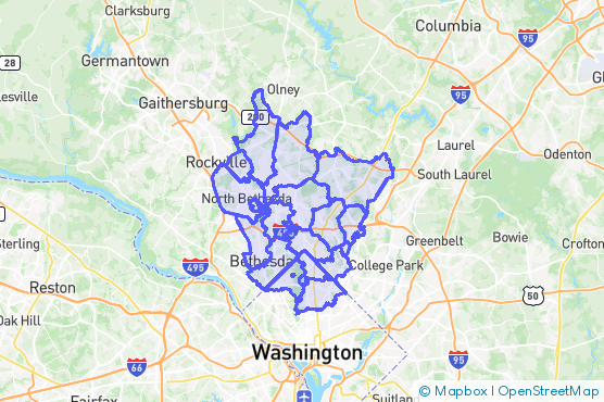 Service Area Map