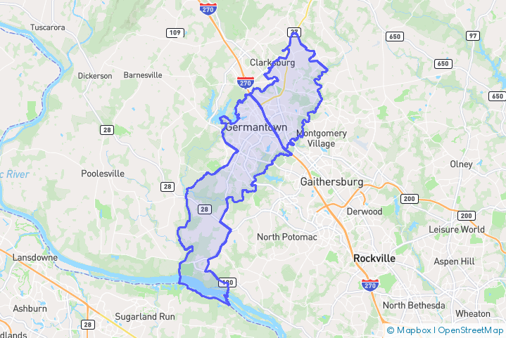 Service Area Map