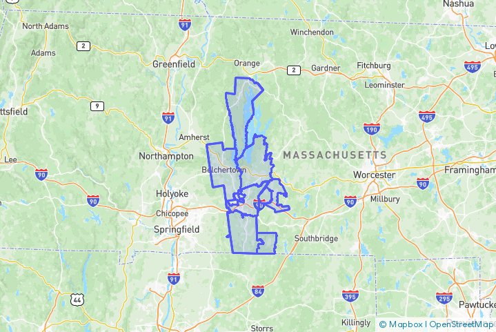 Service Area Map