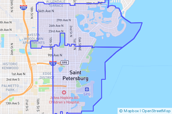 Service Area Map