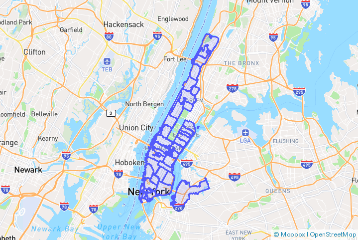 Service Area Map