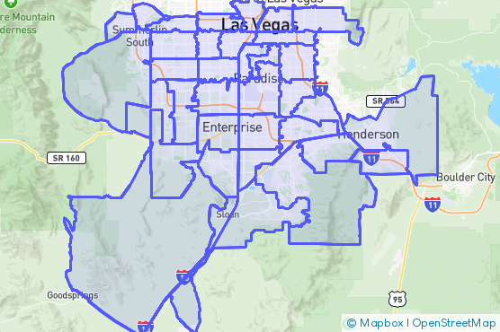 Service Area Map