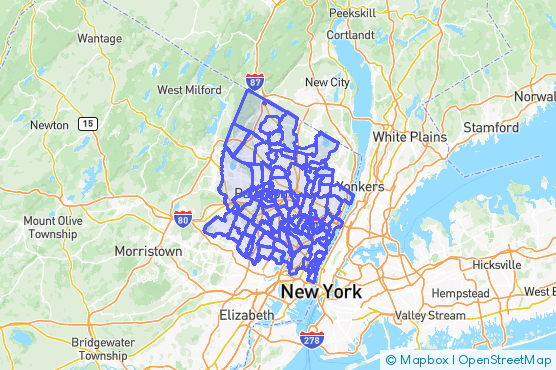 Service Area Map
