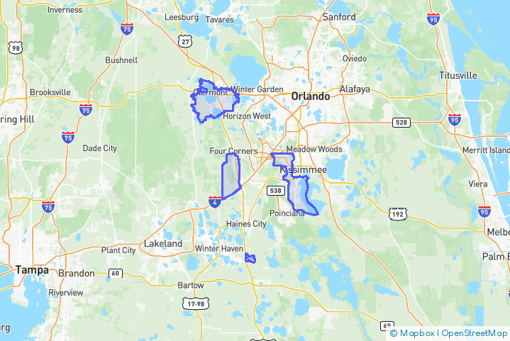 Service Area Map