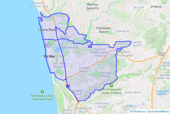 Service Area Map