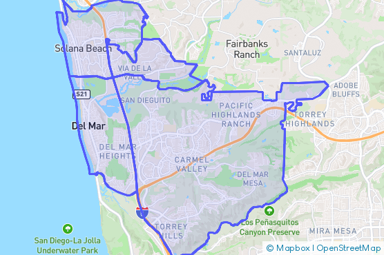 Service Area Map