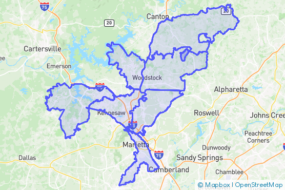 Service Area Map