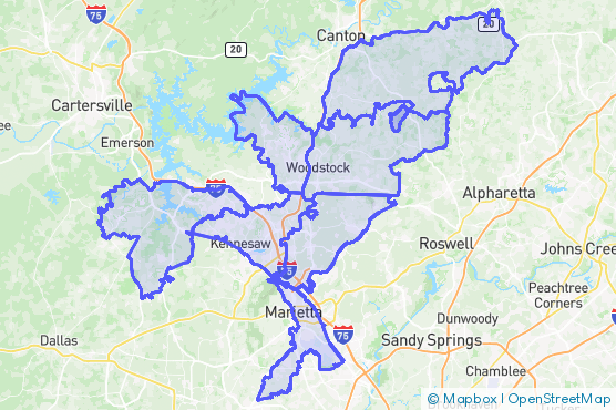 Service Area Map