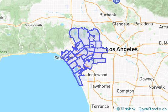 Service Area Map