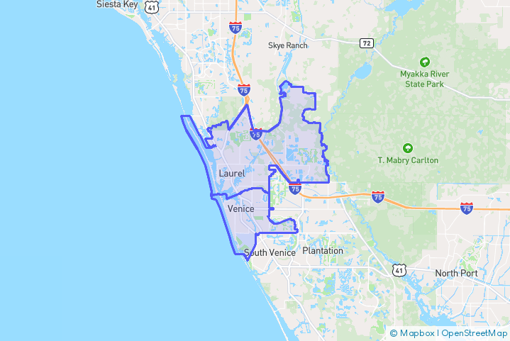 Service Area Map