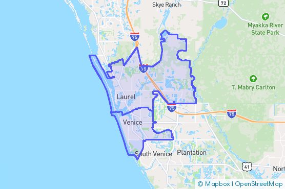 Service Area Map
