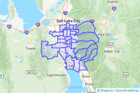 Service Area Map