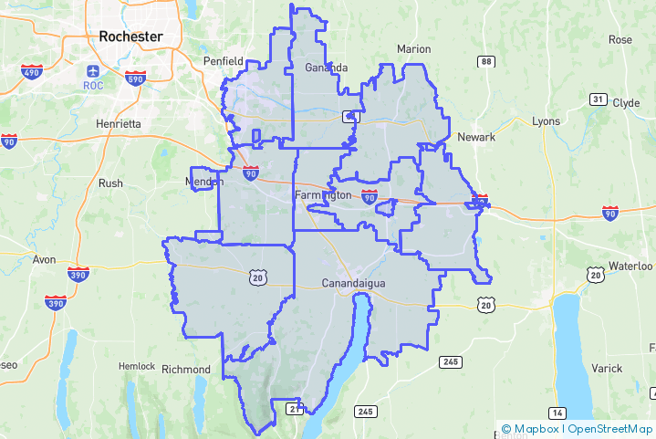 Service Area Map