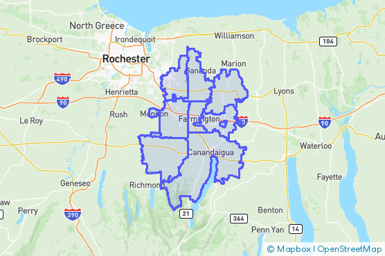Service Area Map