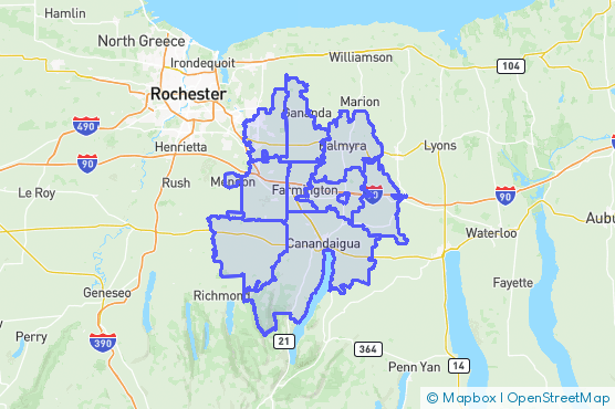 Service Area Map