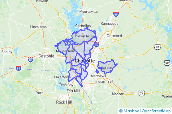 Service Area Map