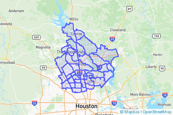 Service Area Map