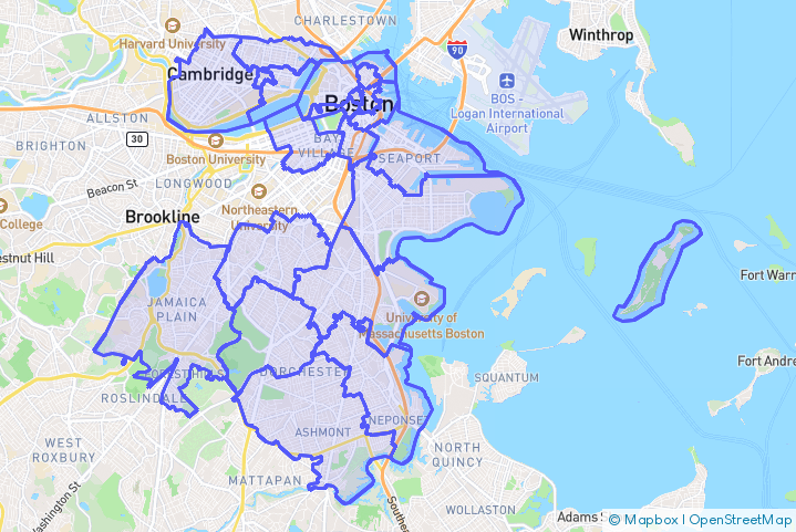 Service Area Map