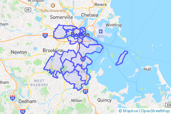 Service Area Map