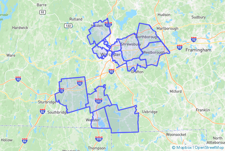 Service Area Map
