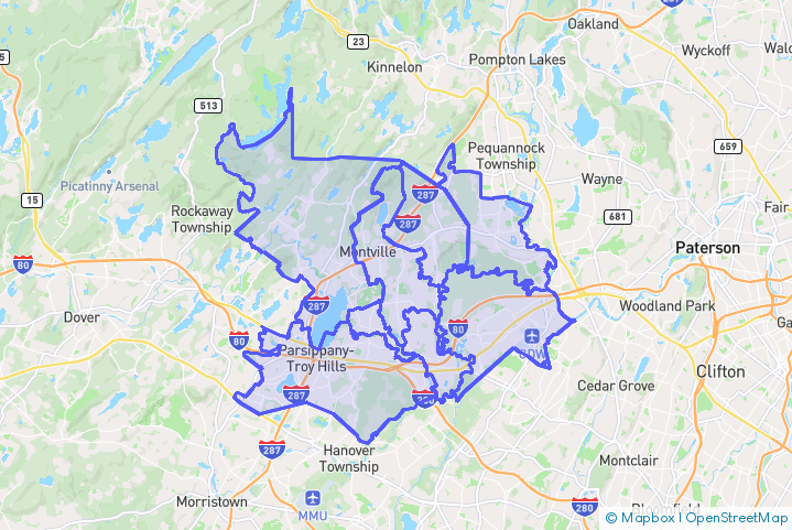 Service Area Map