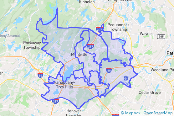 Service Area Map