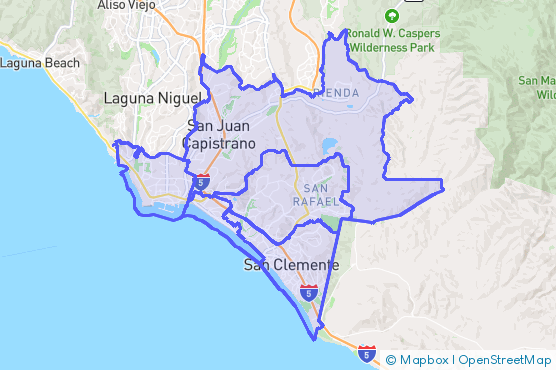 Service Area Map