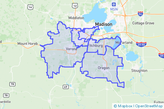 Service Area Map