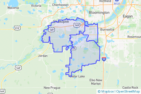 Service Area Map