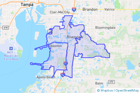 Service Area Map