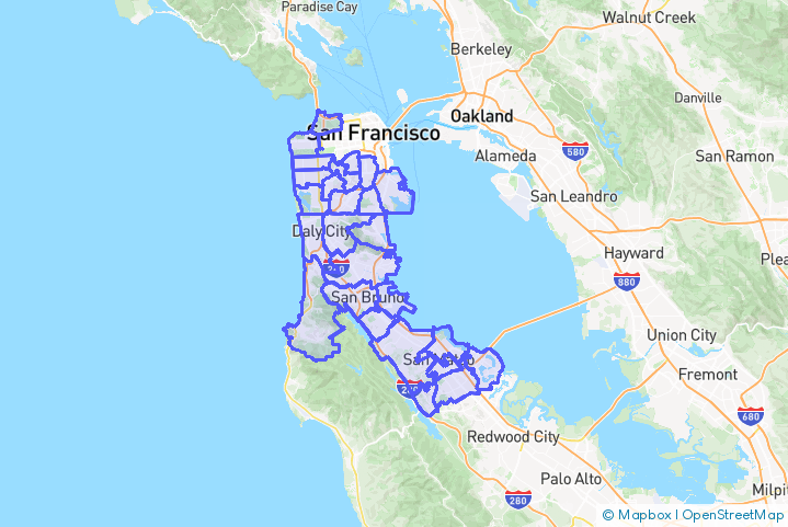 Service Area Map