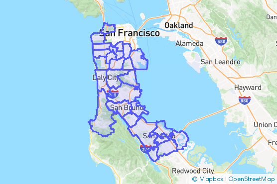 Service Area Map