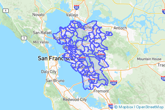 Service Area Map