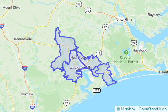 Service Area Map