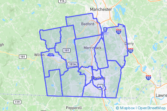 Service Area Map