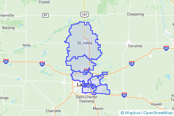 Service Area Map