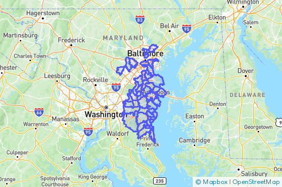 Service Area Map