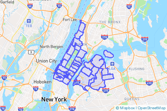Service Area Map