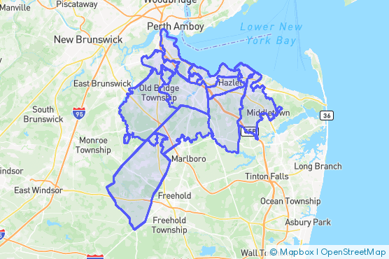 Service Area Map
