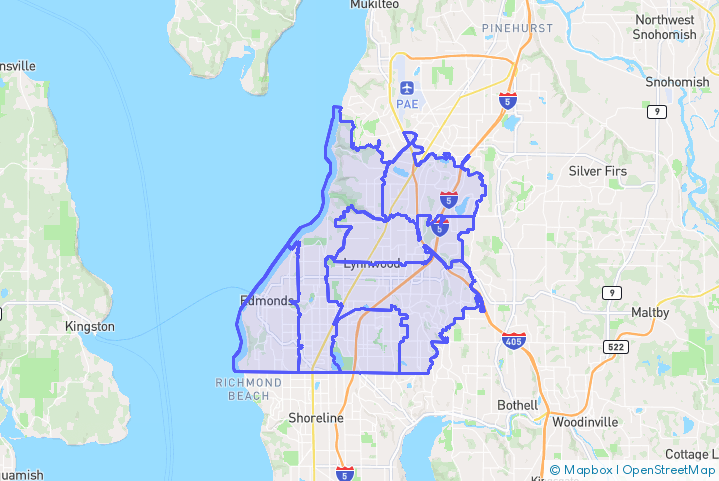 Service Area Map