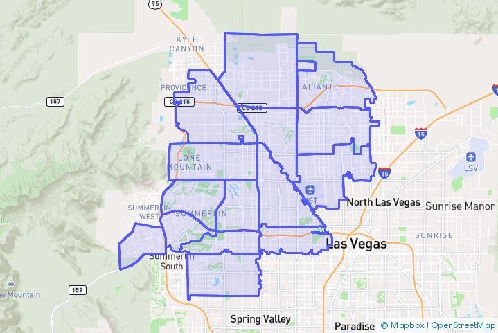 Service Area Map