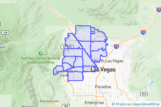 Service Area Map