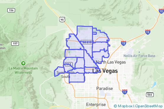 Service Area Map
