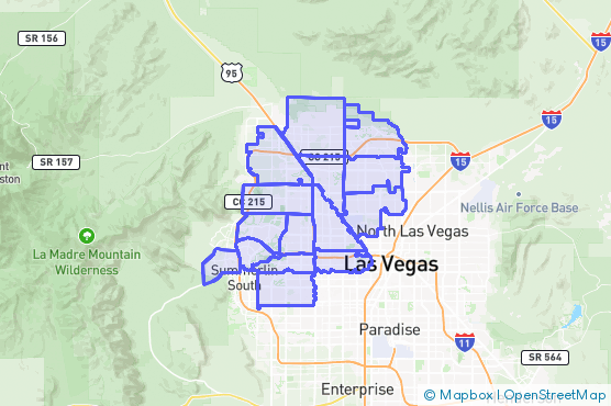 Service Area Map