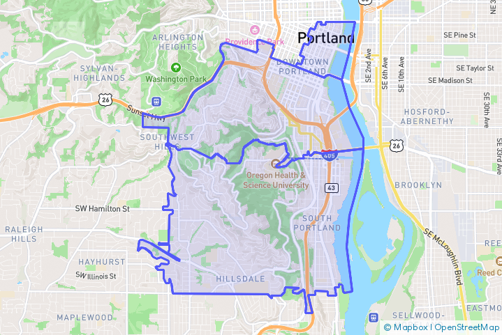 Service Area Map