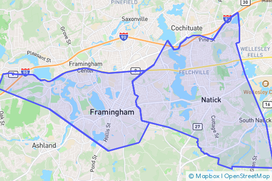 Service Area Map