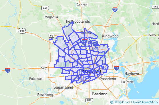 Service Area Map