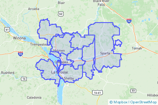 Service Area Map