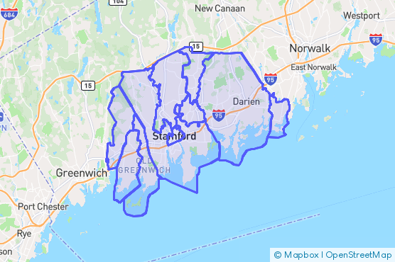 Service Area Map